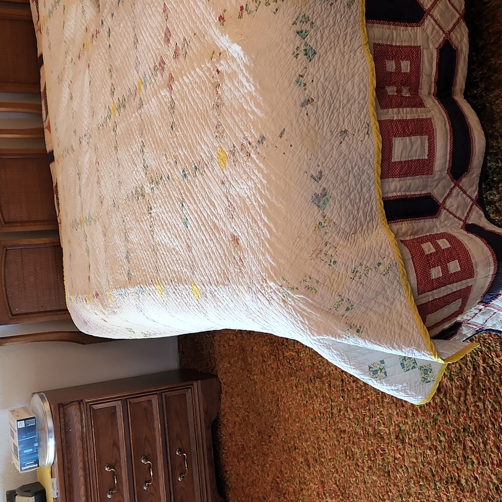 Vintage Queen Size Quilt